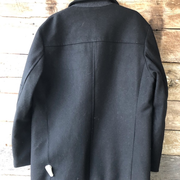 Cole Haan Car Coat/Pea Coat Large - Picture 7 of 11
